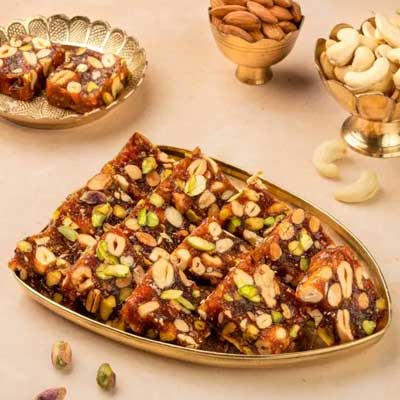 "Dry fruit burfi Sweet - 1kg - Click here to View more details about this Product